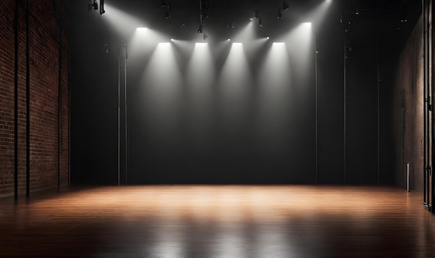 Spotlight on emptiness Stage set for artistic potential