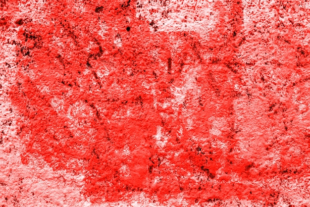 Spots of  red paint on the wall texture wallpaper