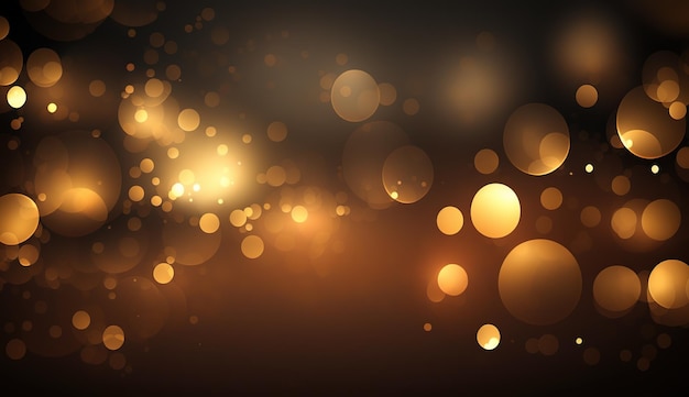 Sprankelende luxe Glitter Bokeh Sparkles en deeltjes Generatieve AI