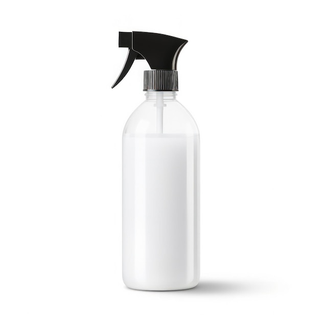 Foto mockup del flacone spray illustrazione ai generativexa