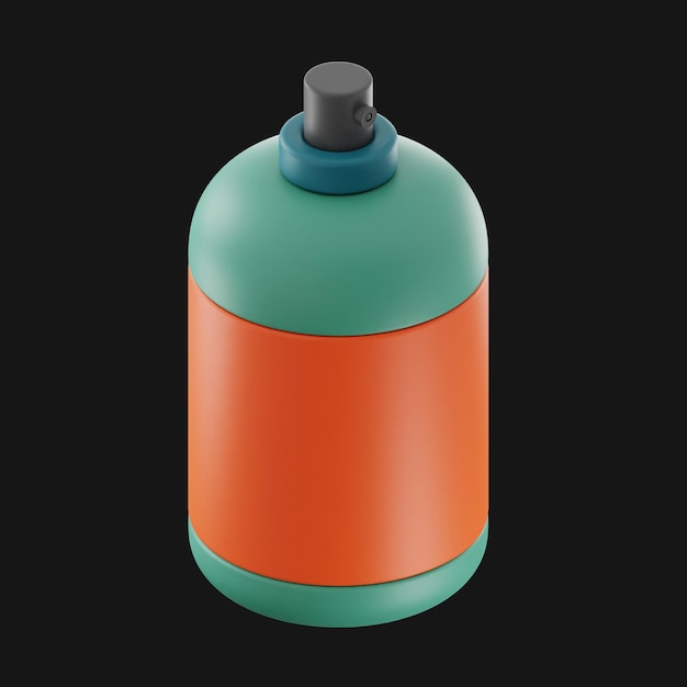 spray paint premium user interface design icon 3d rendering on isolated background
