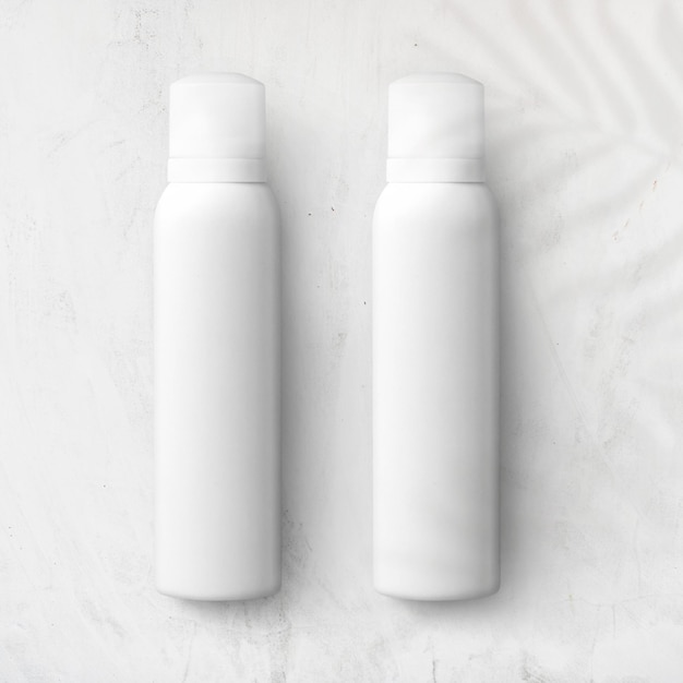 Sprayflessen png doorzichtige mockup voor branding en verpakking