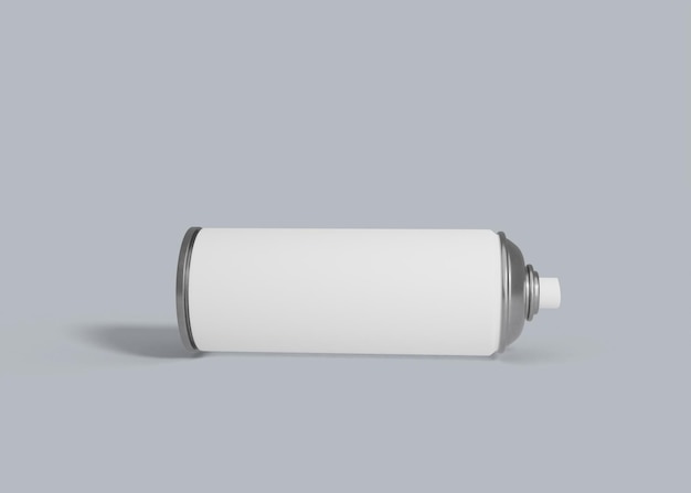 Sprayverf op een grijze achtergrond