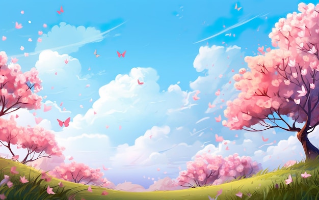 Spring background