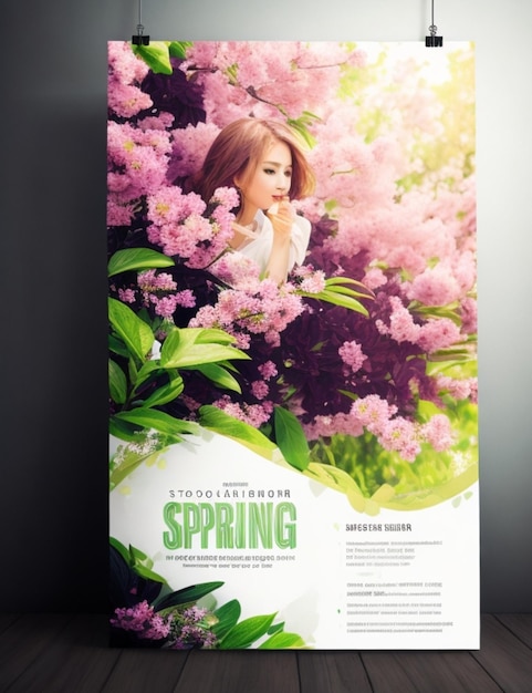 Photo spring background