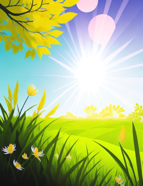 Spring background