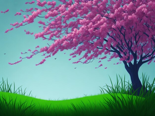 Photo spring background