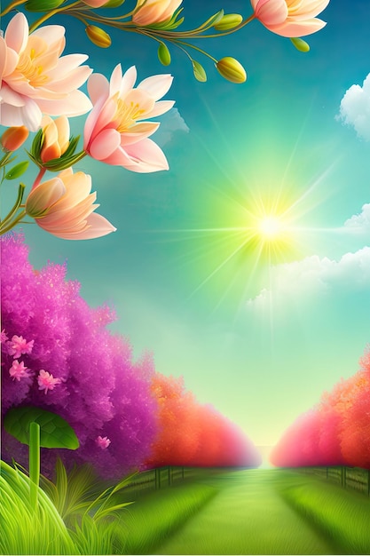 Spring background