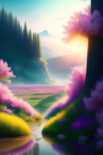 Spring background