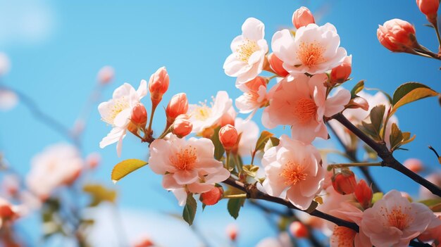 Spring Blossoms in Winter