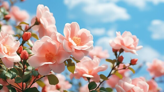 Spring Blossoms in Winter