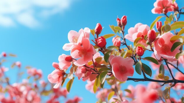 Spring Blossoms in Winter