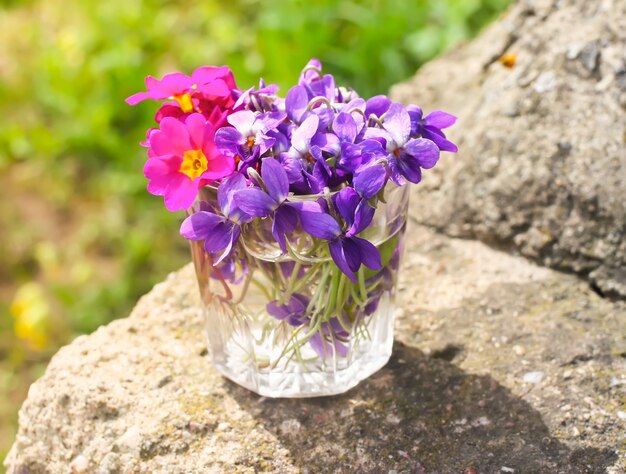 Spring bouquet of flowers