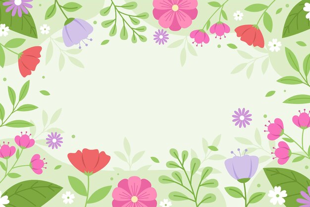 Photo spring day background