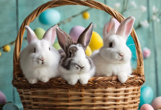 Spring de lente in met paasvreugde. Schattige konijntjes, eieren zoeken en feestelijke tradities wachten op je