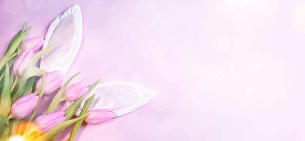 Spring easter background