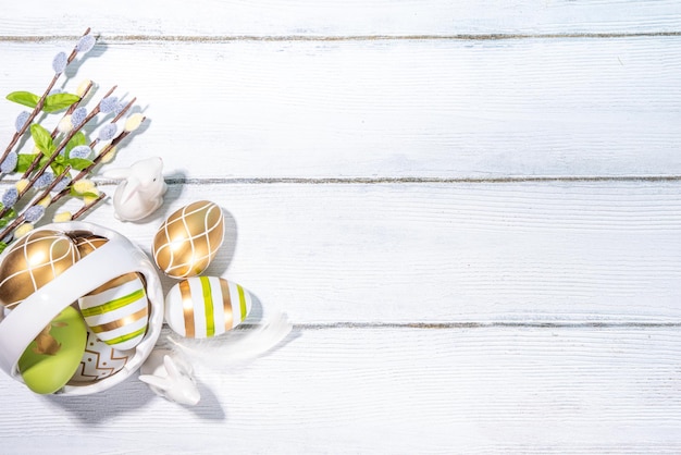 Spring Easter holiday background