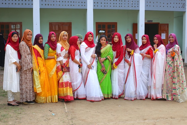 Spring Festival Celebration at Sylhet Government Women's College Campus Bangladesh 25 Feb 23