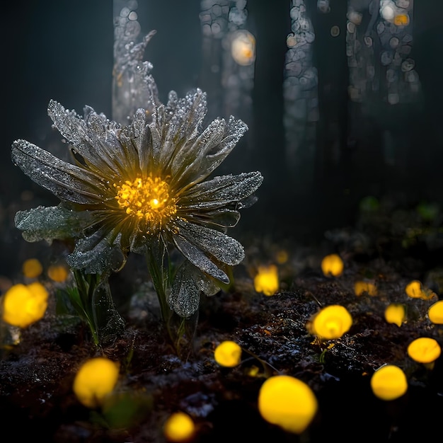 春の花の背景