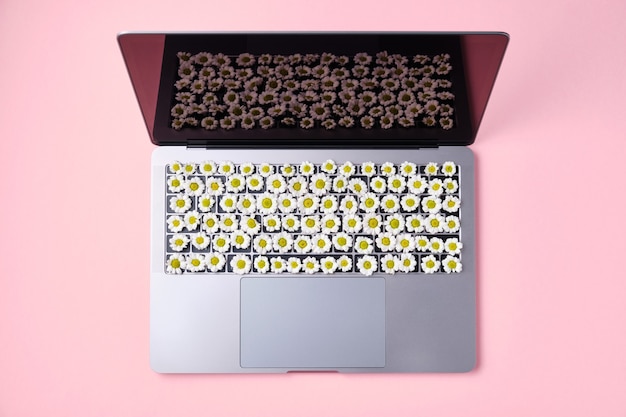 Spring Flowers Keyboard