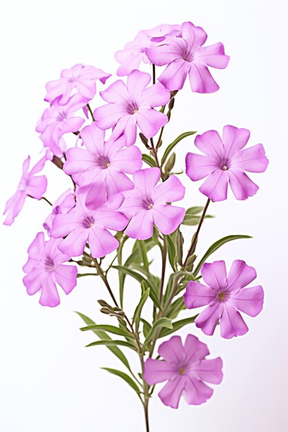 Photo spring flowers on a light background