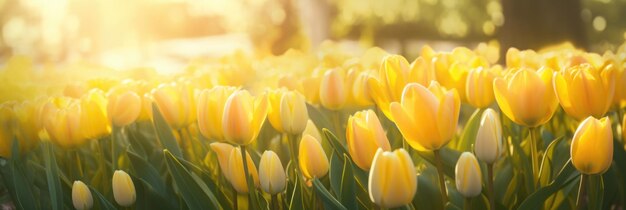 写真 野原の春の花たち