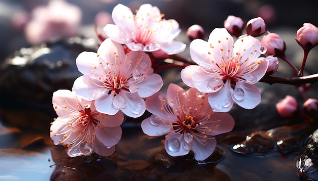 春の花 野生の花がく