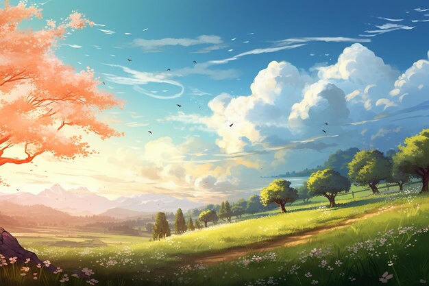 Spring general background