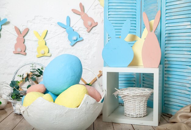 5 Simple & Fun Easter Decor Ideas - The Ginger Home