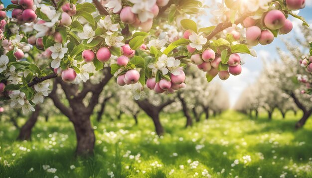 Foto la primavera è nell'aria