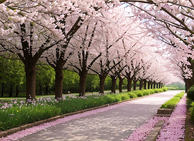 Spring nature blossom