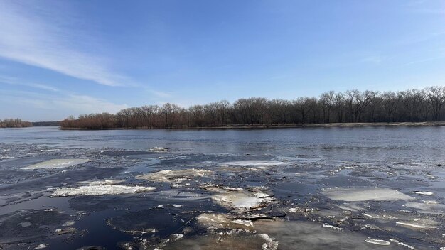 spring river landscape