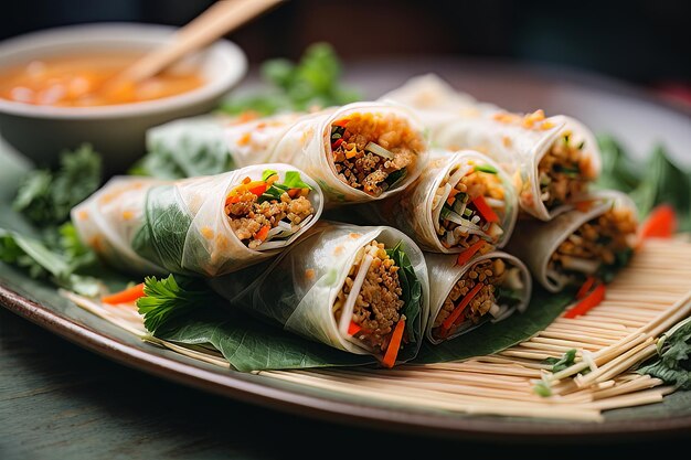 Spring Rolls Ready to Eat