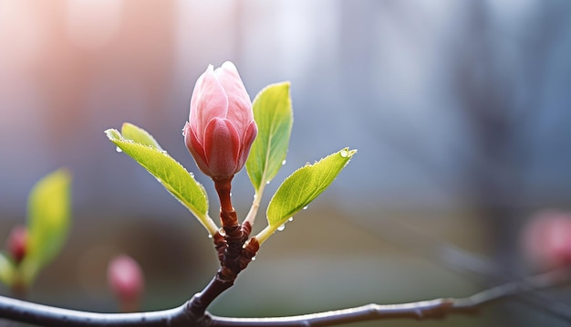 春のサキュラの花