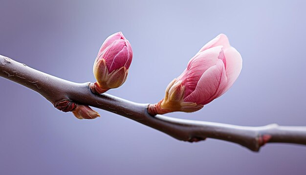 Foto telaio sakura a primavera