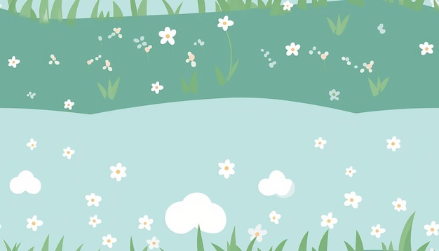 Photo spring vector illustration