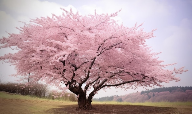 Springtime was the perfect season to witness the beauty of the sakura tree in bloom designe