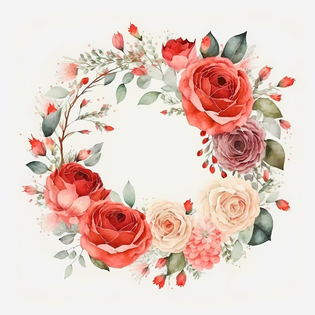 Spruce up Your Card Designs with Stunning Flower Wreaths A Guide to Creating Beautiful Floral