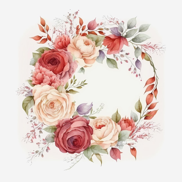 Spruce up Your Card Designs with Stunning Flower Wreaths A Guide to Creating Beautiful Floral