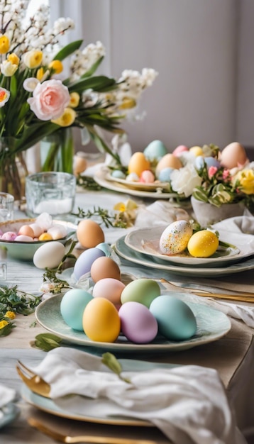 Spruce up your Easter celebrations with colorful decor and festive feasts