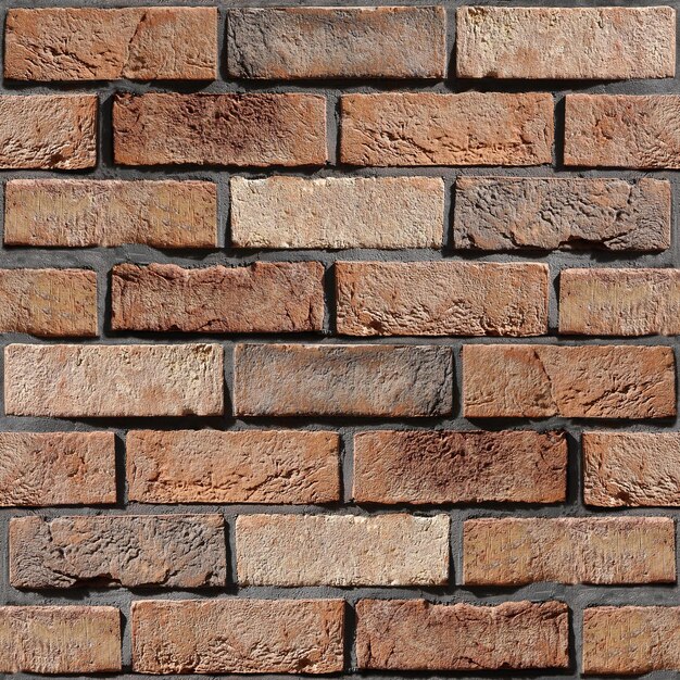 Square brick wall texture background