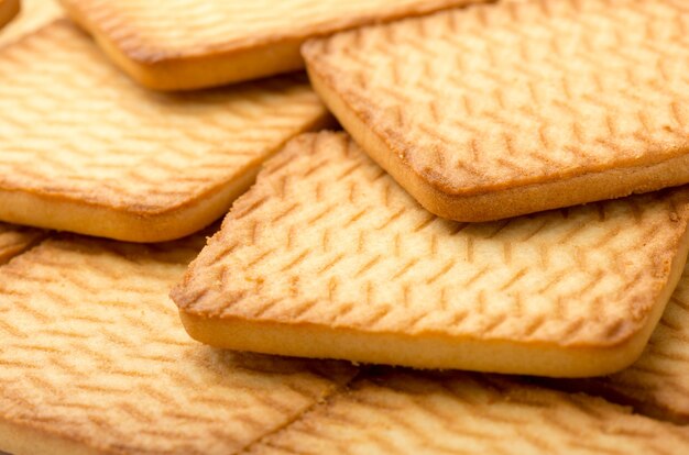 Biscotti fatti in casa quadrati