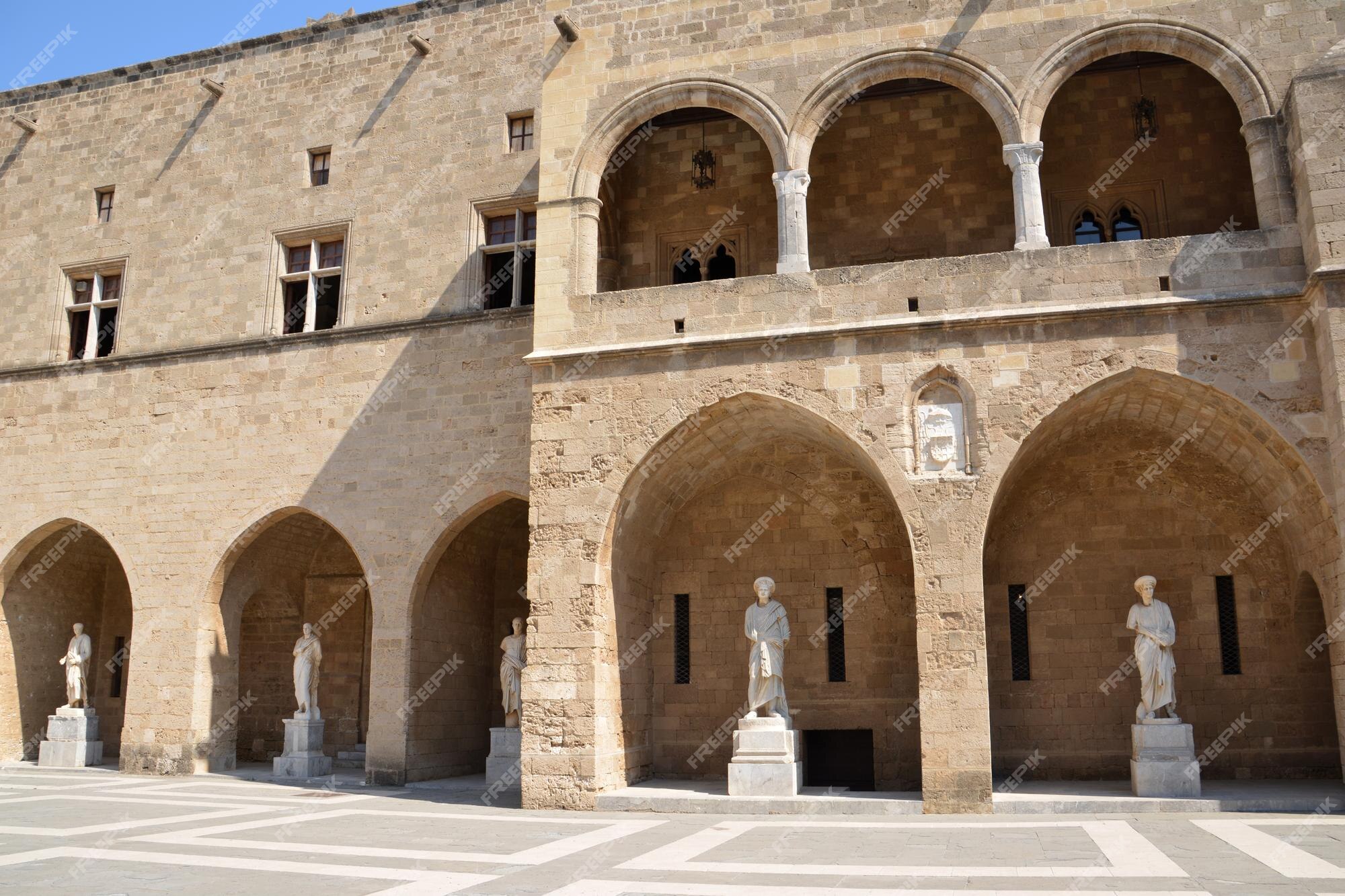 Sightseeing, Castles, The Grand Master's Palace in Rhodes island 