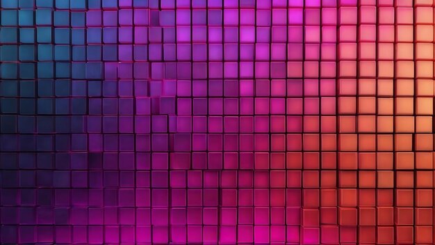 Square pattern gradient hd background