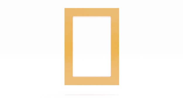 square rotating in center in white background