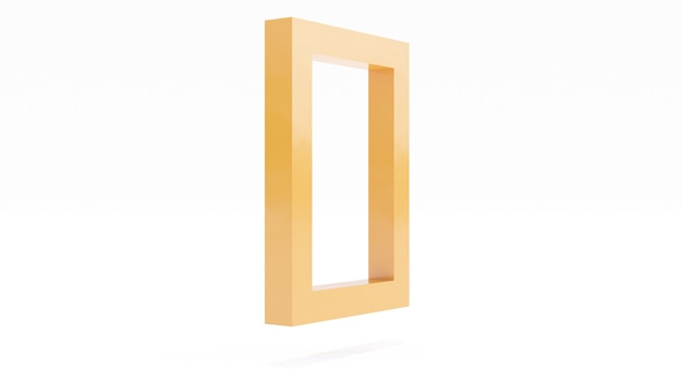 square rotating in center in white background