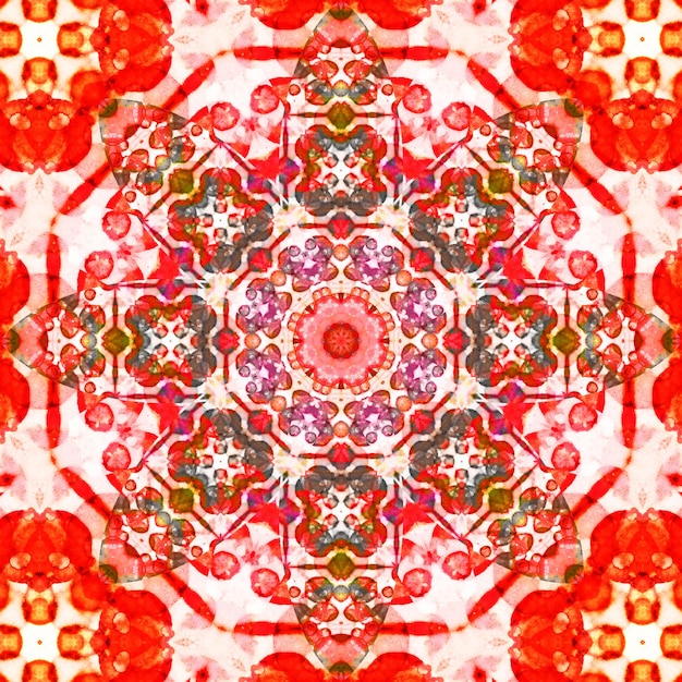 Photo square seamless patterns kaleidoscope pattern is symmetrical