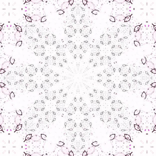 Foto square seamless patterns kaleidoscope pattern is symmetrical