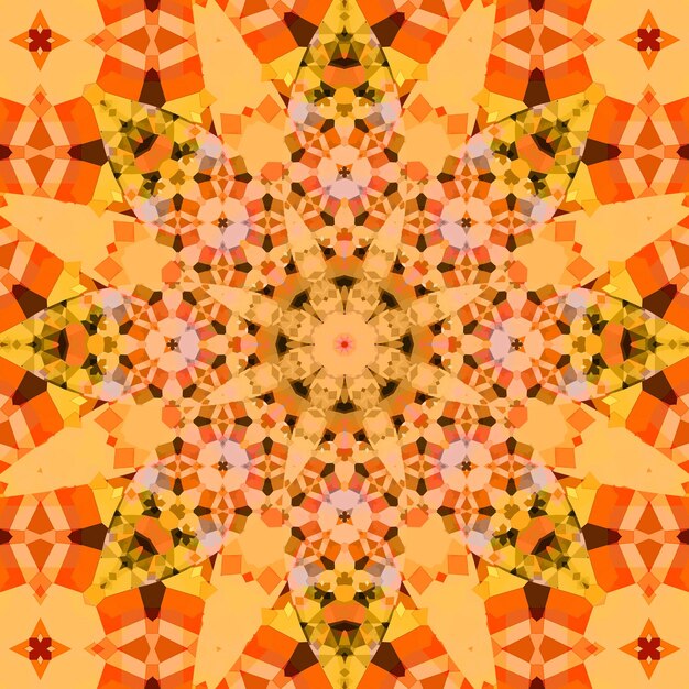 Photo square seamless patterns kaleidoscope pattern is symmetrical