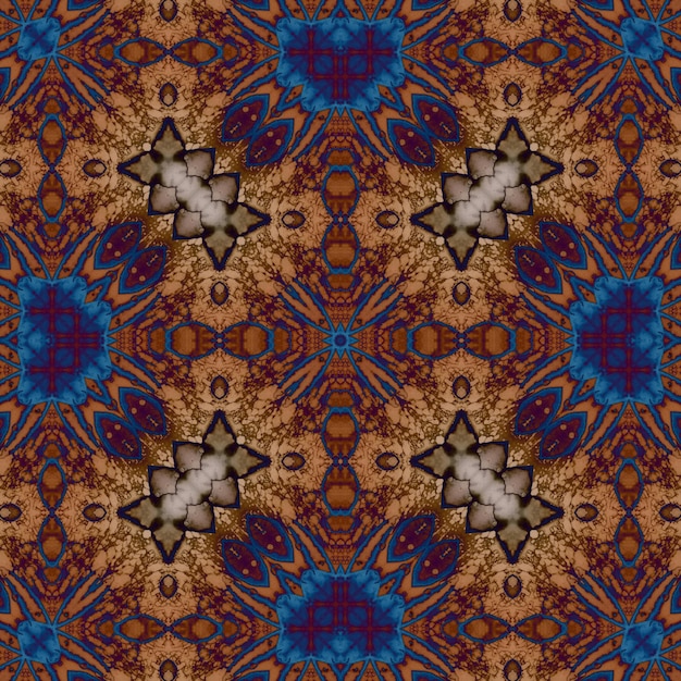 Square seamless patterns Woven wonderful digital patterns Modern fashion Kaleidoscope